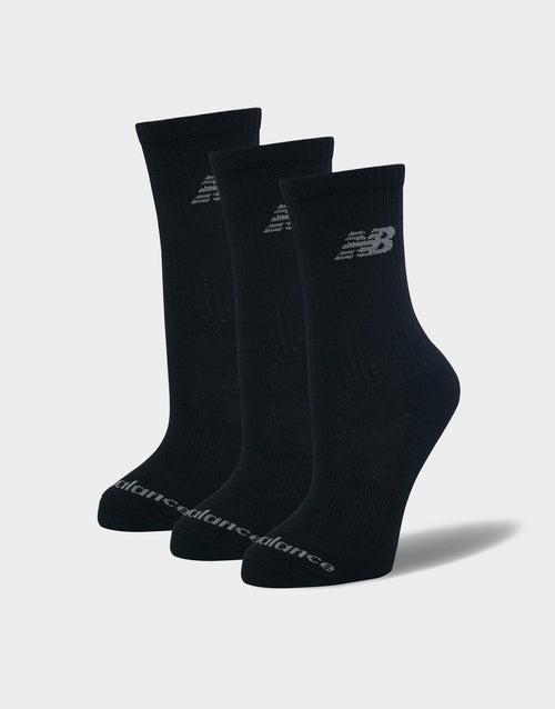 Performance Basic Crew Socks (3‑pack)