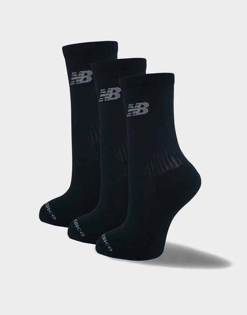Performance Basic Crew Socks (3‑pack)