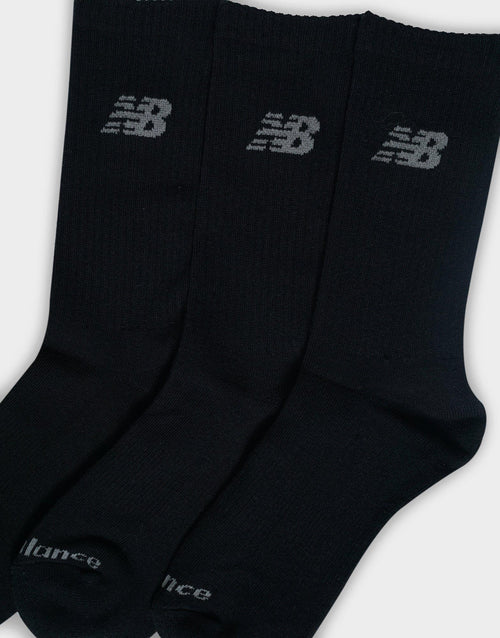 Performance Basic Crew Socks (3‑pack)