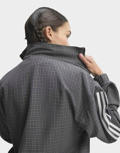 3-Stripes Checks Tartan Track Top