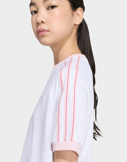 Girls' Poly 3-Stripes T-Shirt