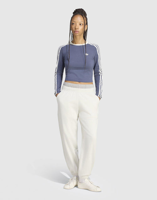 Cropped Long Sleeve Top