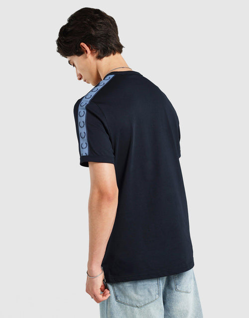 Contrasting Tape Ringer T-Shirt