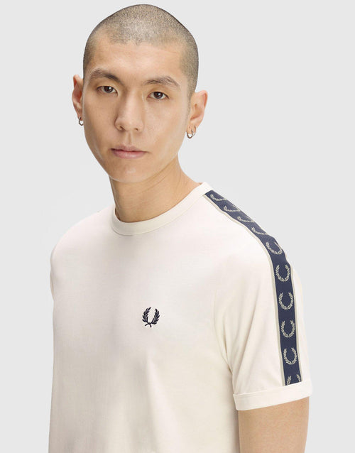 Contrast Tape Ringer T-Shirt