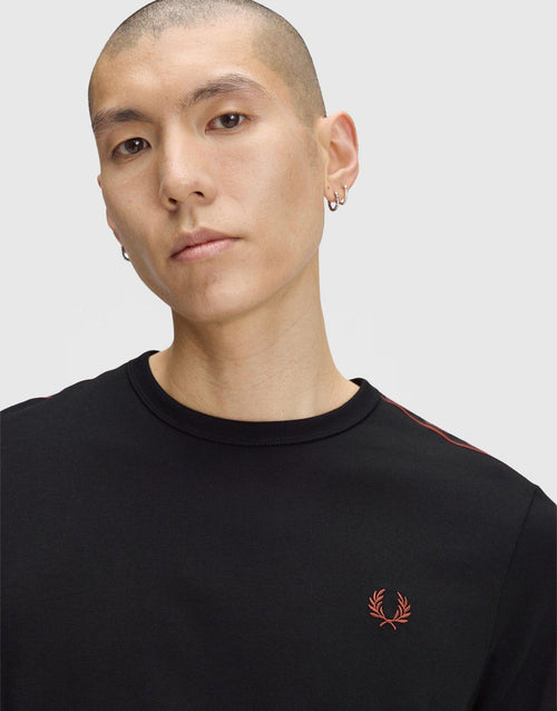 Contrast Tape Ringer T-Shirt
