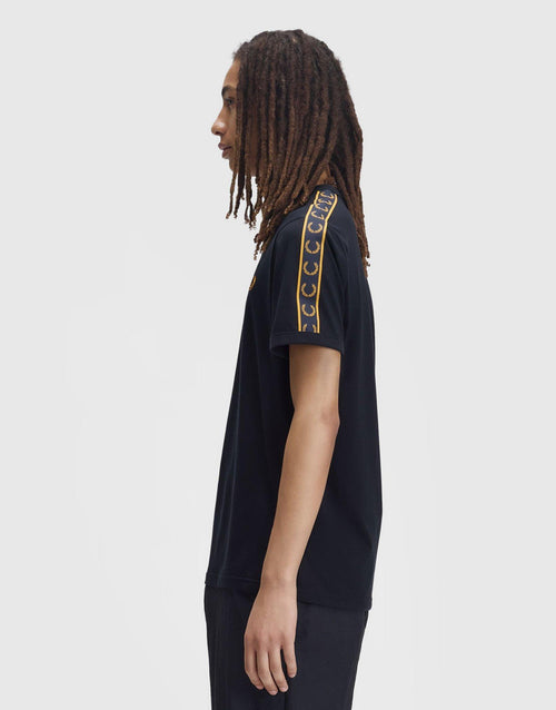 Contrast Tape Ringer T-Shirt