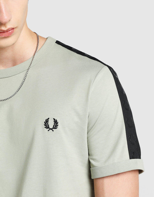 Contrasting Tape Ringer T-Shirt