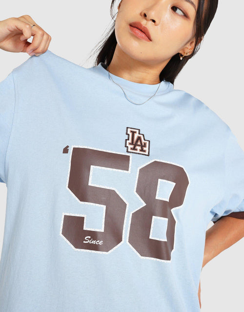 LA Dodgers Cooperstown Mock Layer T-Shirt