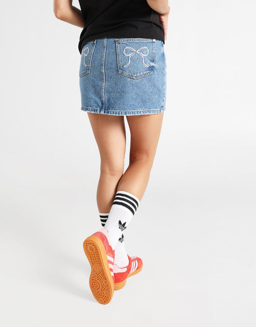 Denim Mini Skirt