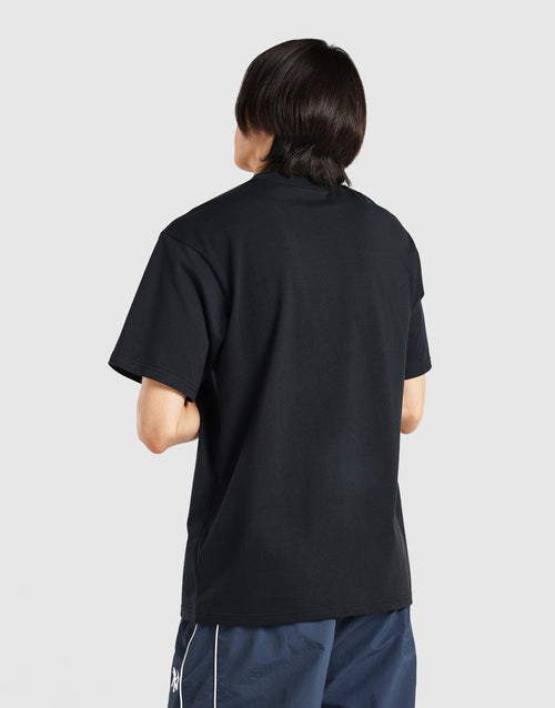 NY Yankees Metallic Embroidered Large T‑Shirt