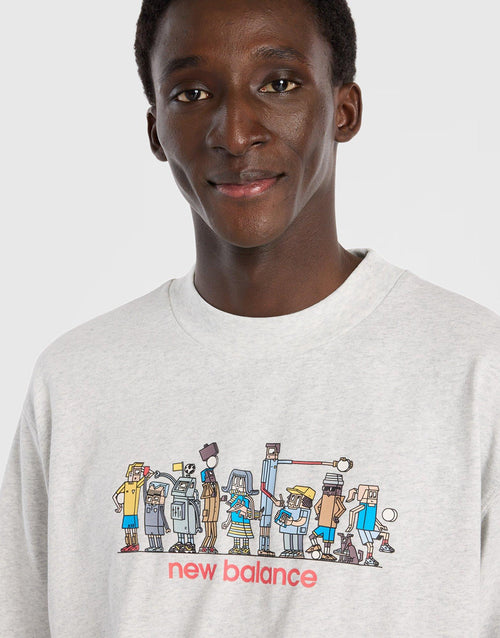 Ghica Line Up Oversized T-Shirt
