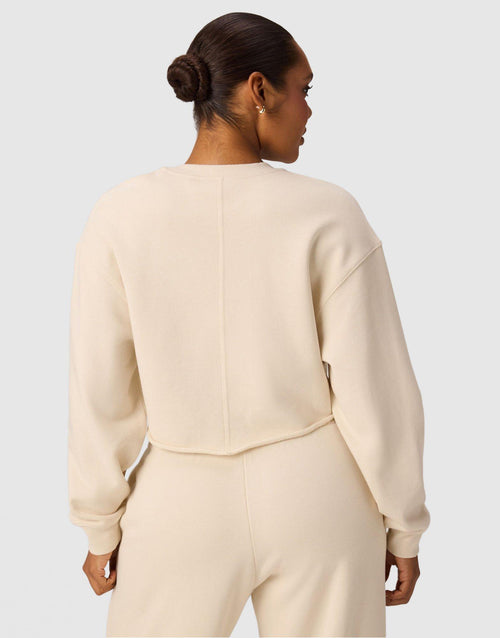 Heavy Terry Cropped Pullover