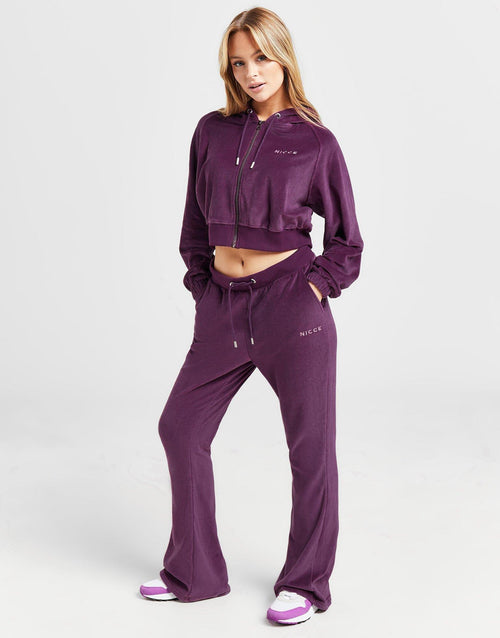 Velour Full Zip Hoodie