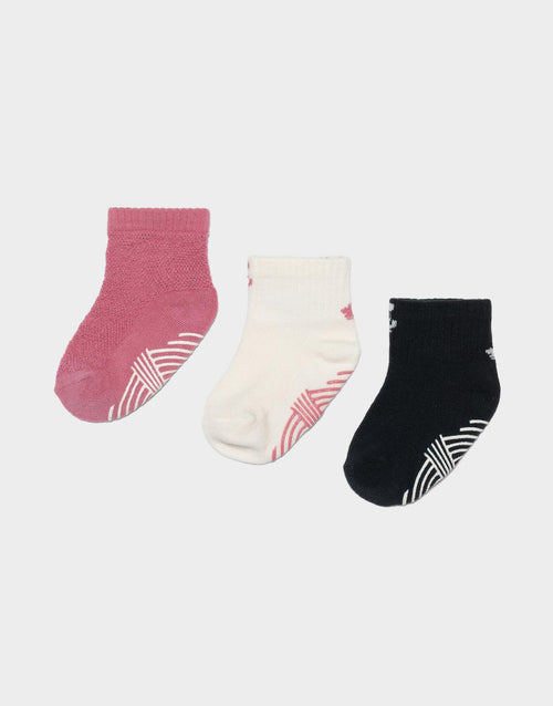 Floral Lace Socks 3 Pairs Infant's