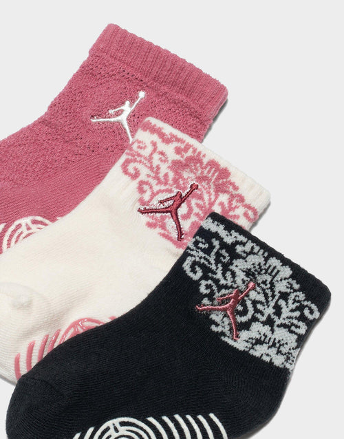 Floral Lace Socks 3 Pairs Infant's