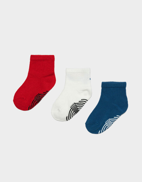 MJ America Quarter Socks Infant's 3 Pack