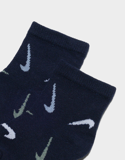 Swooshfetti Socks 6-Pack Infant's