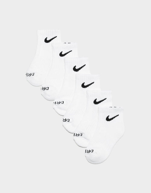 Dri-FIT Performance Basics Socks (6-Pack) Children's
