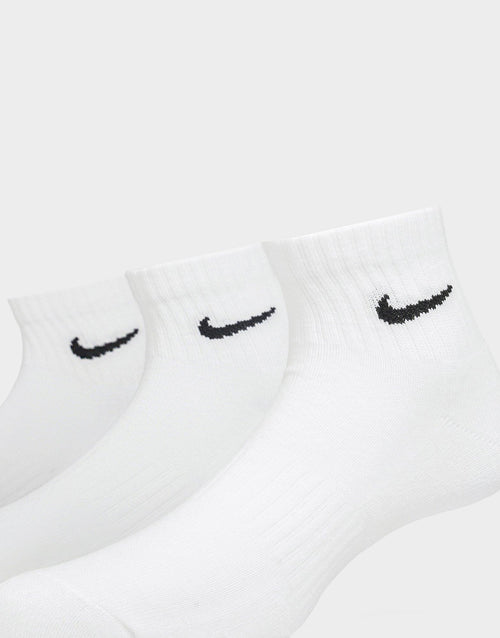 Cushioned Training Ankle Socks 3 Pairs