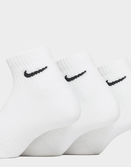 Cushioned Training Ankle Socks 3 Pairs