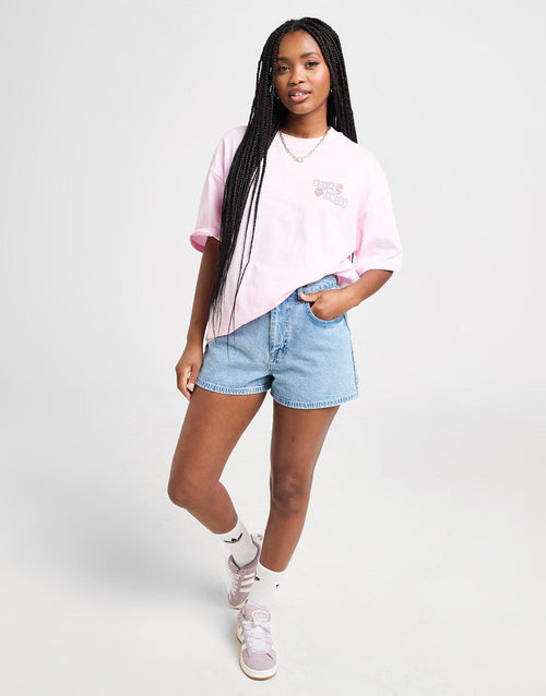 Mom Shorts Washed Denim