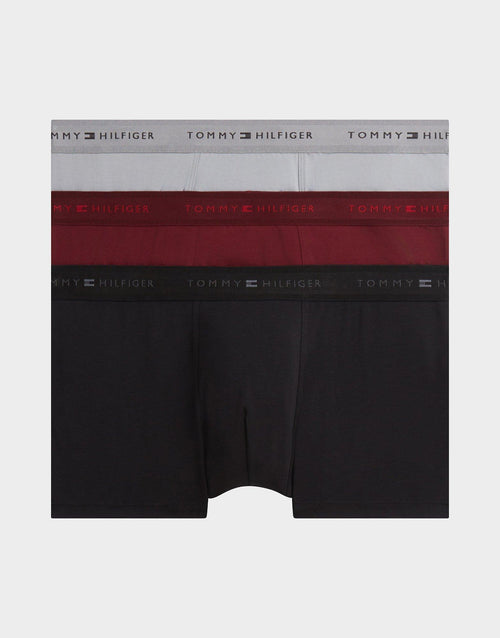 Signature Tonal Logo Waistband Trunks (3-Pack)