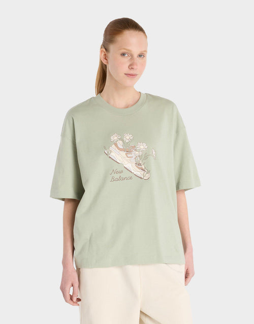 Flower Shoe T‑Shirt