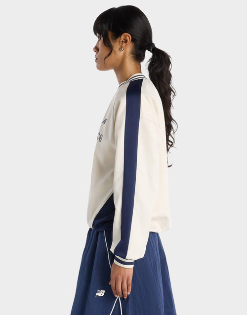Satin Woven Pullover