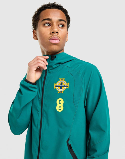 Northern Ireland Tiro Travel Full Zip Windbreaker