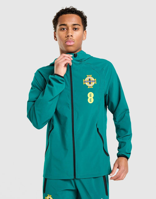 Northern Ireland Tiro Travel Full Zip Windbreaker