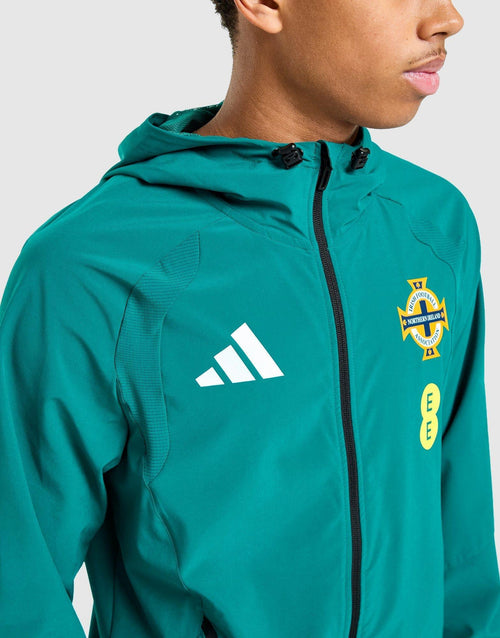 Northern Ireland Tiro Travel Full Zip Windbreaker