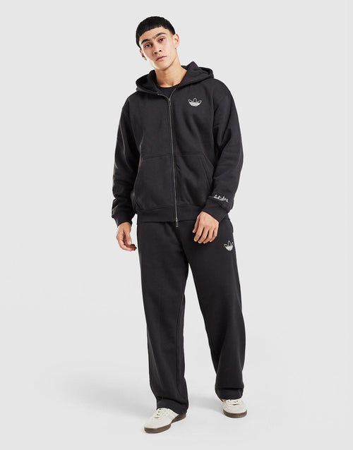 Chain Stitch Full Zip Hoodie