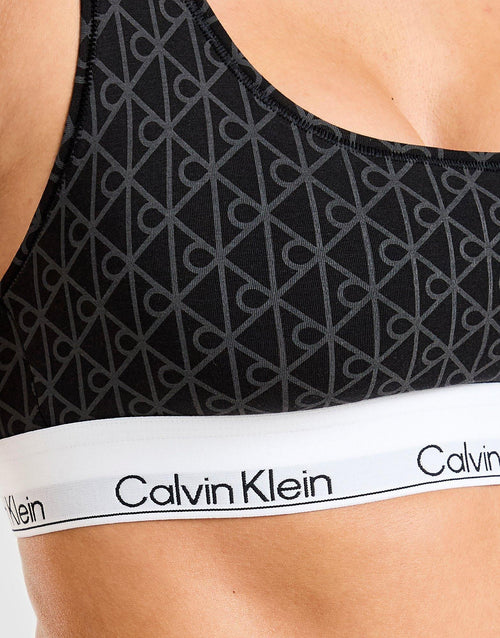 Modern Cotton All Over Print Bralette