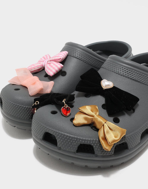 5-Pack Oversized Charming Bow Jibbitz Charms