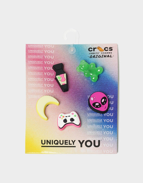 Night Gamer Jibbitz Charms 5 Pack