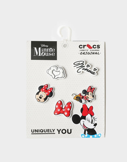Minnie Dress 5 Pack Jibbitz Charms