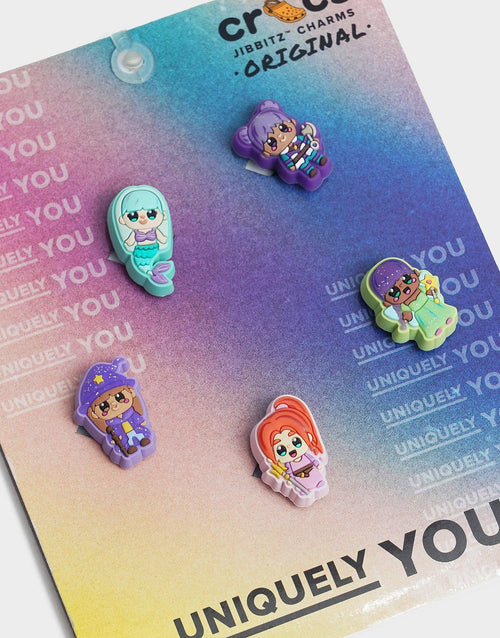 Magic Girlies 5 Pack Jibbitz Charms