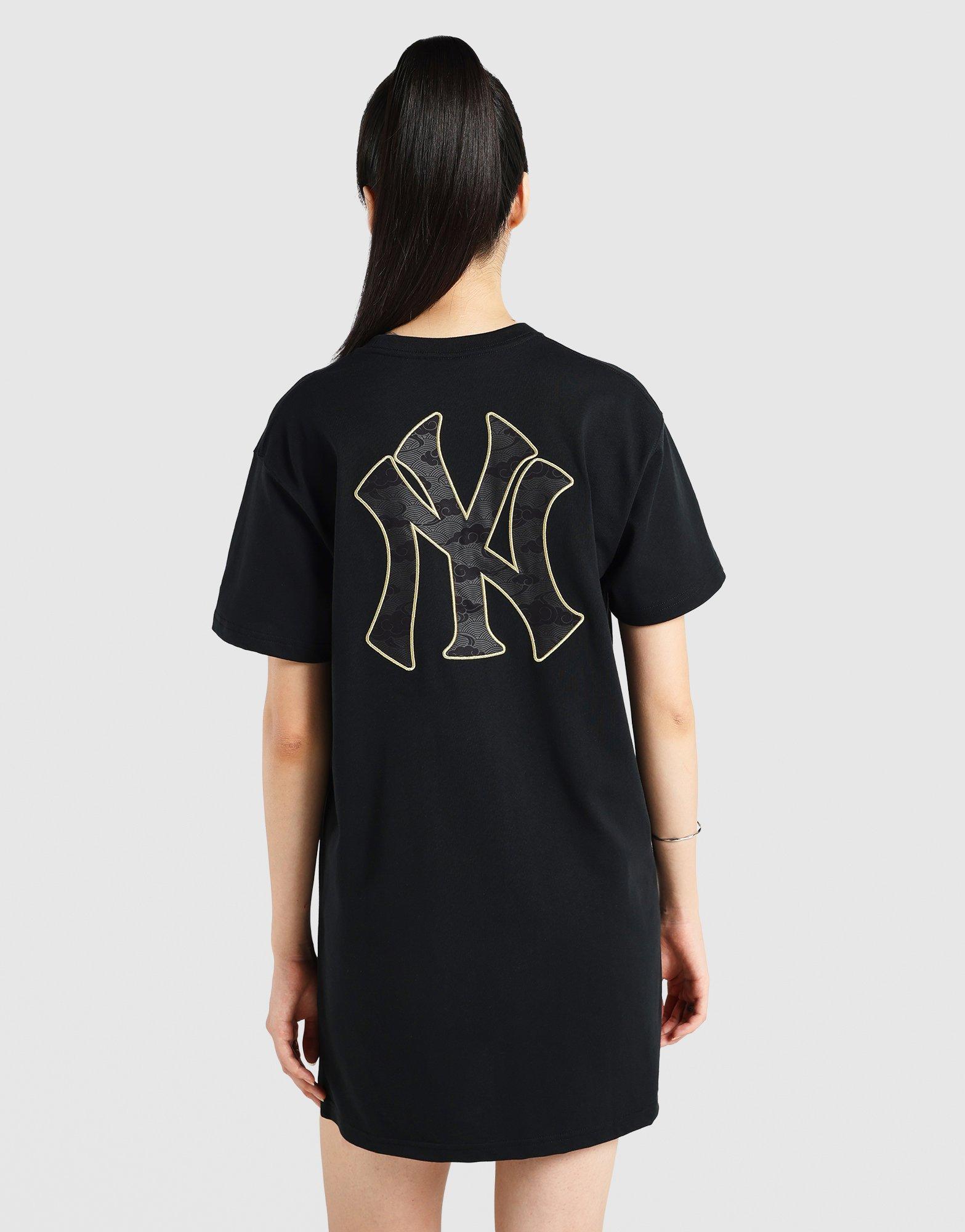MLB LNY New York Yankees Long T-Shirt Dress