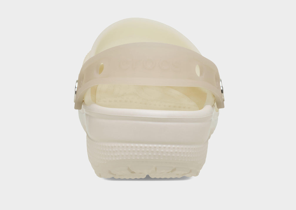 Beige Crocs Classic Frosted Backstrap Clog - JD Sports Malaysia