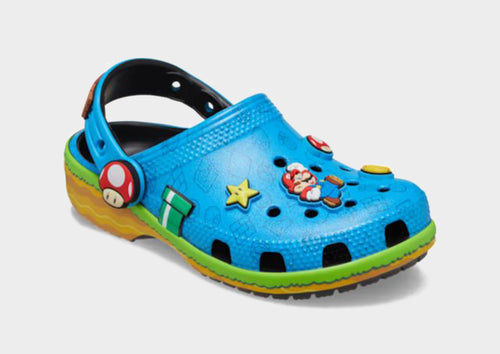 x Nintendo Super Mario Core Classic Clogs Junior