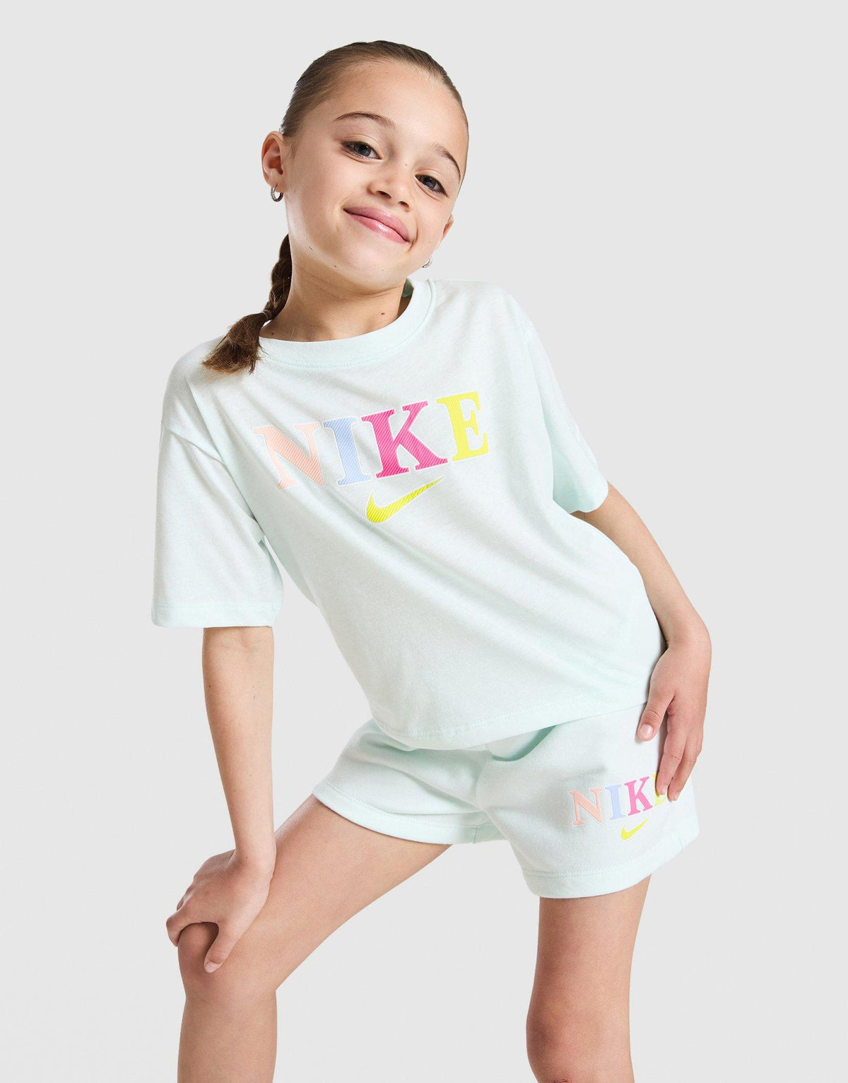 Girls' Graphic T-Shirt/Shorts Set Children