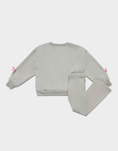 Girls' Juxta-Girl Bow Stripe Set Children's