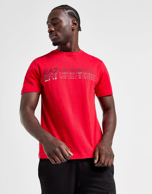Fade Repeat Logo T-Shirt