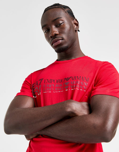 Fade Repeat Logo T-Shirt