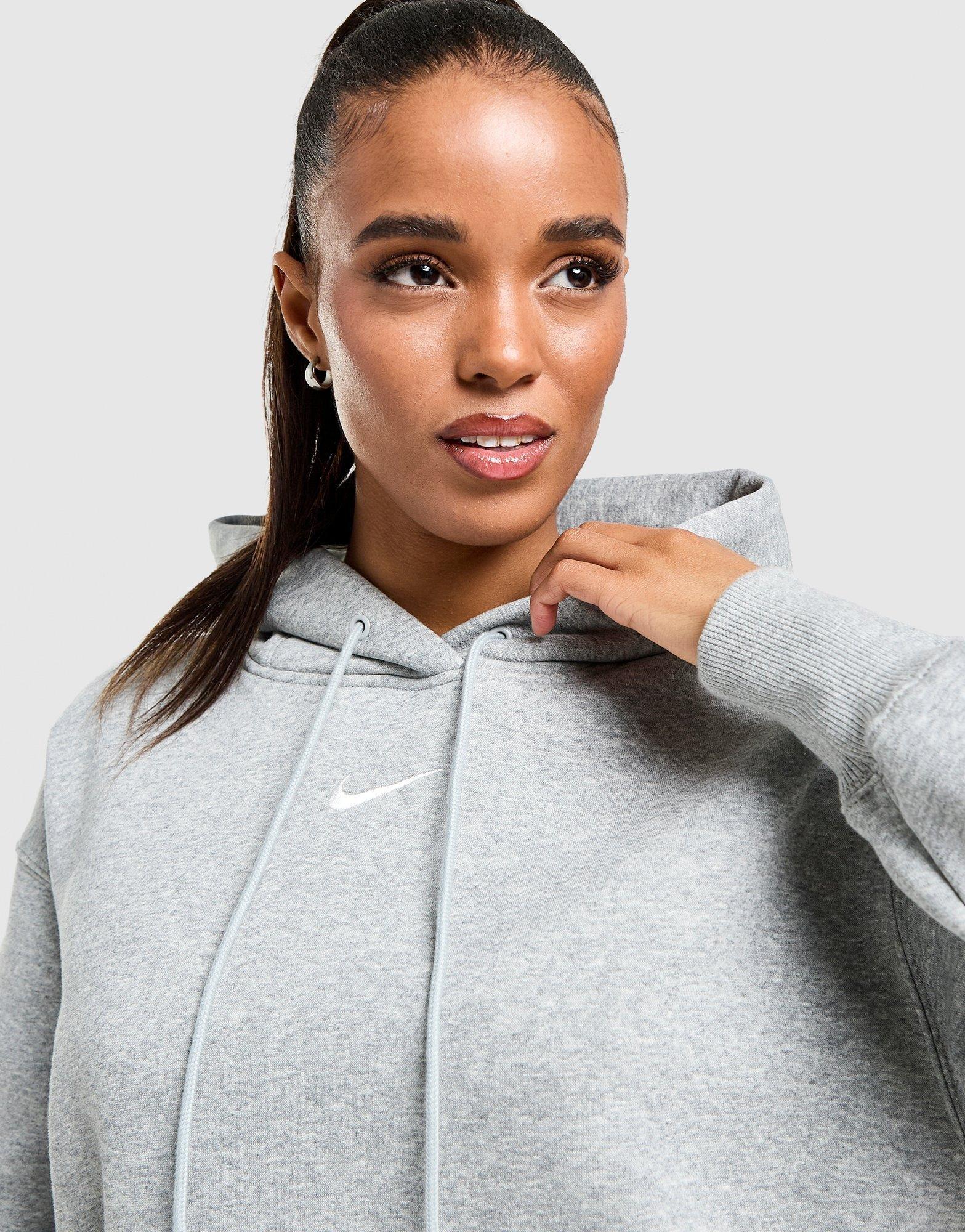Grey Nike Phoenix Oversized Hoodie - JD Sports Malaysia Grey Nike Phoenix Oversized Hoodie - JD Sports Malaysia