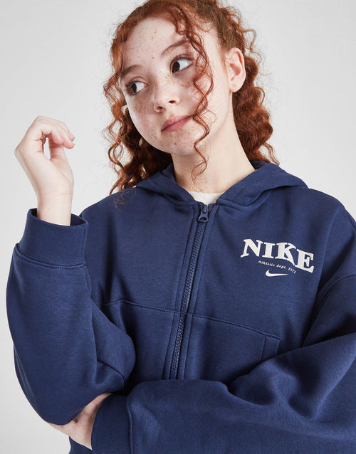 Girls' Trend Full Zip Fleece Hoodie Junior