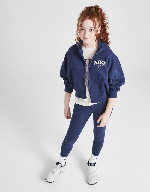 Girls' Trend Full Zip Fleece Hoodie Junior