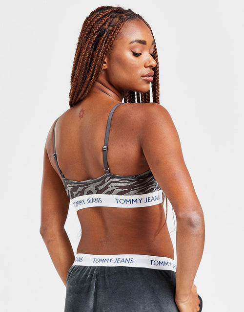 Velour Bandeau Bralette