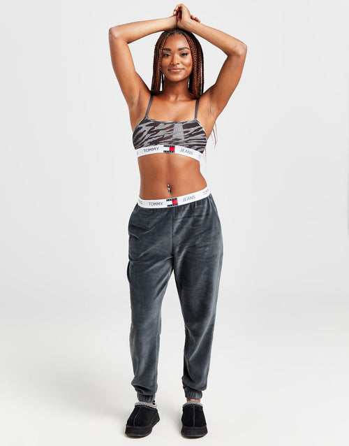 Velour Bandeau Bralette