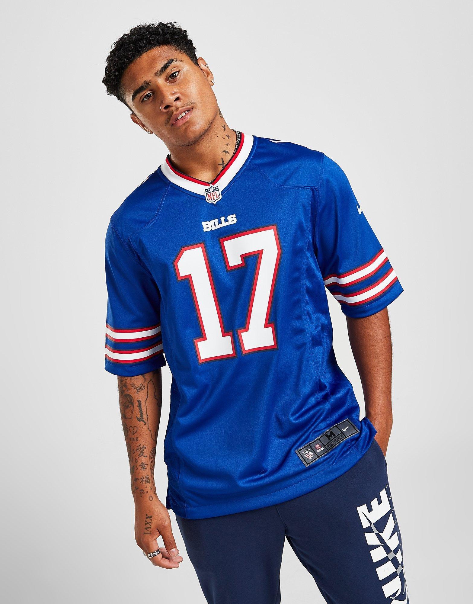 Blue Nike NFL Buffalo Bills Allen #17 Jersey - JD Sports Malaysia